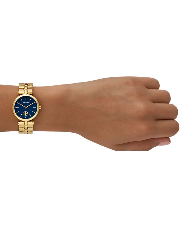 Tory Burch - Women's Kira Gold-Tone Stainless Steel Bracelet Watch 30mm